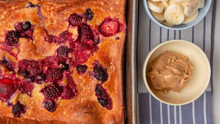 Berry brunch bake